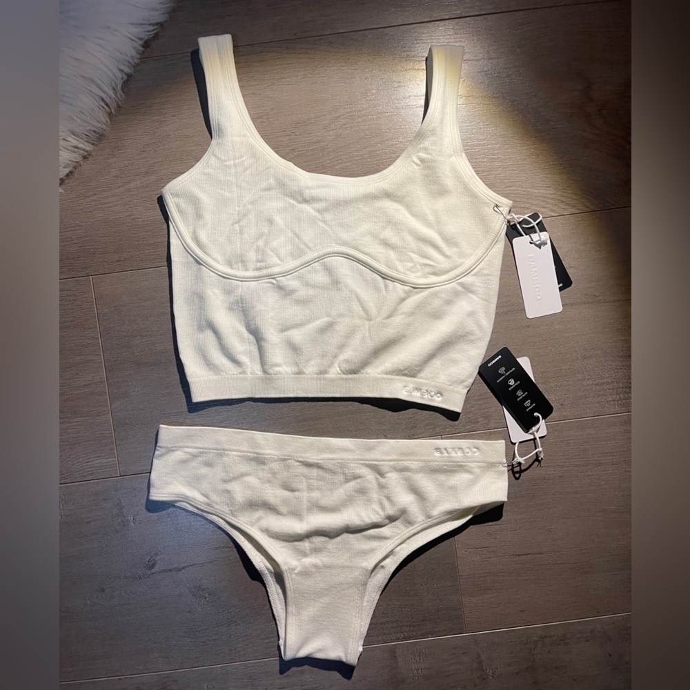 BAMBOO Lounge set Bra top XS/S Bottoms M/L